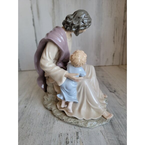 Classic treasures Jesus Joseph with children porcelain Figure xmas - Picture 4 of 8